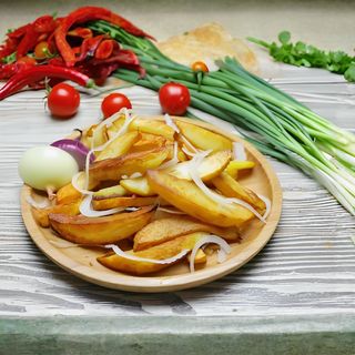 კარტოფილი შემწვარი ოჯახურად