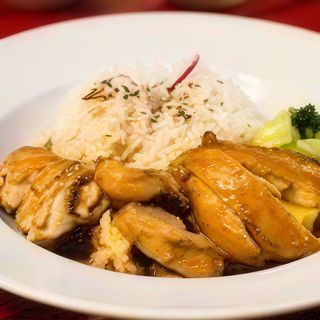 16. Riso con pollo teriyaki