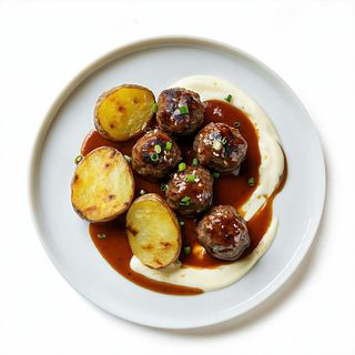 Polpettine e patate Dipper