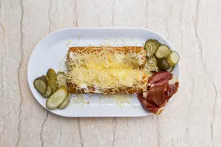 Pohovane palačinke sa pršutom 450 gr