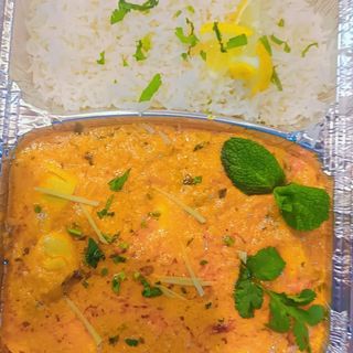 Chicken curry Com Rice 