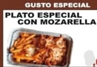 Plato Especial Con Mozzarella