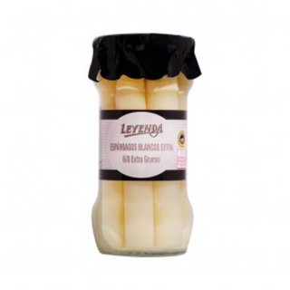 Espárragos Blancos Extra Leyenda 6/8 Extra grueso 540 Gr.
