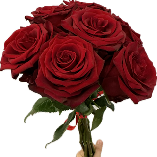 Bukiet z 7 czerwonych róż