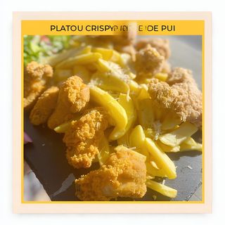 Platou crispy strips de pui