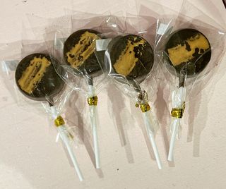 Piruletas de Chocolate Pequeñas