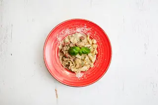Pappardelle z borowikami