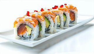 U31. Uramaki gamberi rossi roll