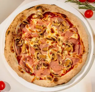 Pizza Prosciutto e Funghi 28cm