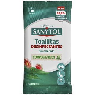 Toallitas Desinfectantes Sanytol 30 Uds.