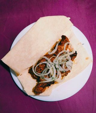 Шашлик зі свинячого ошийка  (180г/70г/50г)