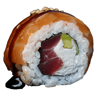 Рол авторський лосось BBQ (7шт/308г)