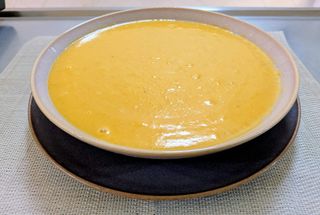 Crema de zanahoria