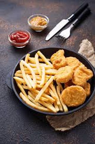 Nuggets Y Patatas
