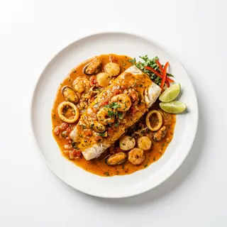 Pescado a lo macho
