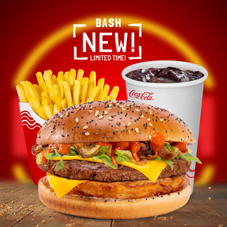 Zig Zag Burger large Menu