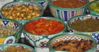 Assortiment de Fines Salades Marocaines