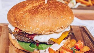 Hot and spicy burger 370g