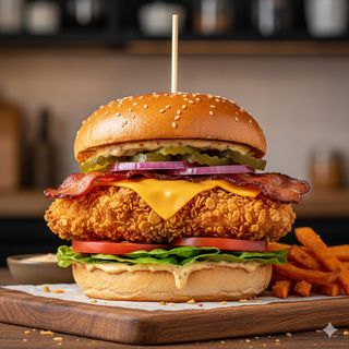 Hamburguesa Crunchy Chicken