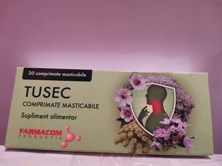 Tusec 30 Comprimate Masticabile