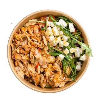 Sałatka z mięsem kraftowym 