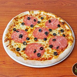 La pizza salami (single)