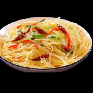 Patate juliene agro piccante （酸辣土豆丝）