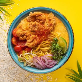 Карі лакса з куркою