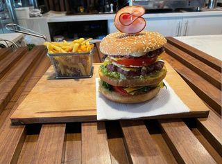 Double cheese Burger