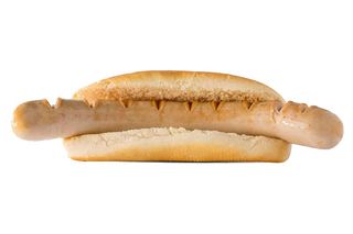 Perrito Salchicha Blanca