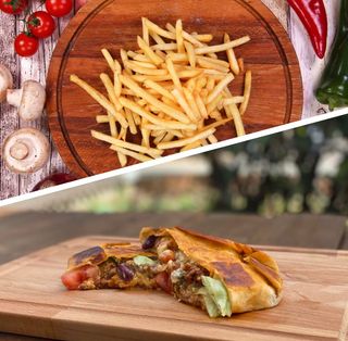 Комбо меню Крънч Рап