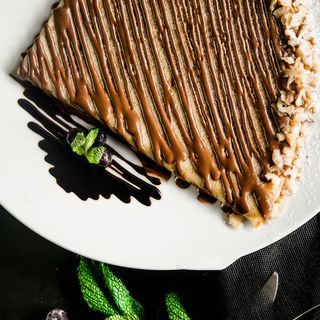 Crêpe Nutella & Amandes Grillées