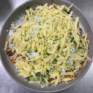 Салат з шинкою та морквою по- корейські 220г