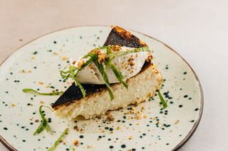 Чізкейк баскський (шеф пече ночами сам, похваліть його!) (170г)