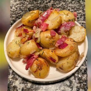 Ziemniaki góralskie z boczkiem