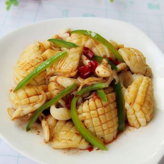 Calamares Con Guindillas De Guinea