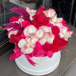 Pinky Box Flowers