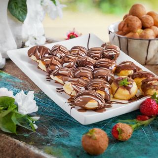 Mini Pancake Nutella Banane