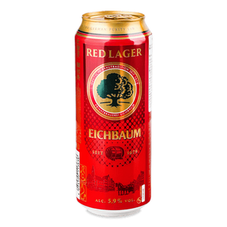 Пиво Eichbaum Red янтарне з/б (0,5л)