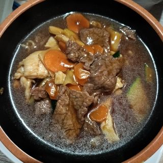 326 Ramen in brodo con carne