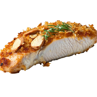 80 filete de pollo almendrado