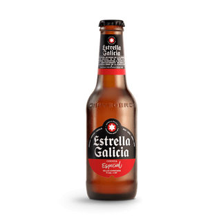 Botellín cerveza Estrella Galicia (200 ml.)