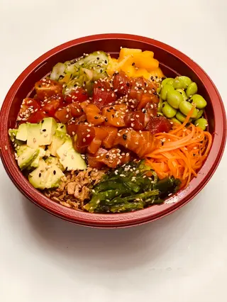 Poke Mix Salmón Y Atún Marinado
