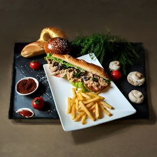 Sandwich Viande Hachée