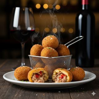 Croquetas Pimiento del Piquillo y carne (6ud)