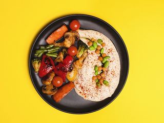 Хумус з печеними овочами (300g)