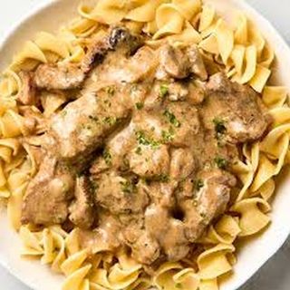 Beef Stroganoff