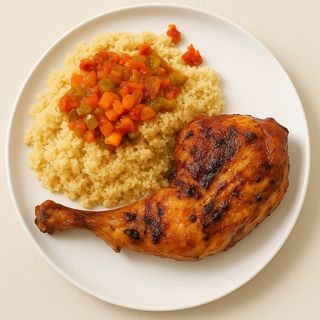 Attiéké Poulet 