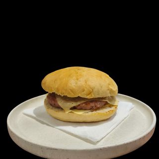 Hamburguesa Con Queso