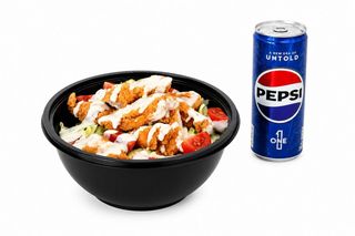 Combo Salata Caesar cu Pui Crispy